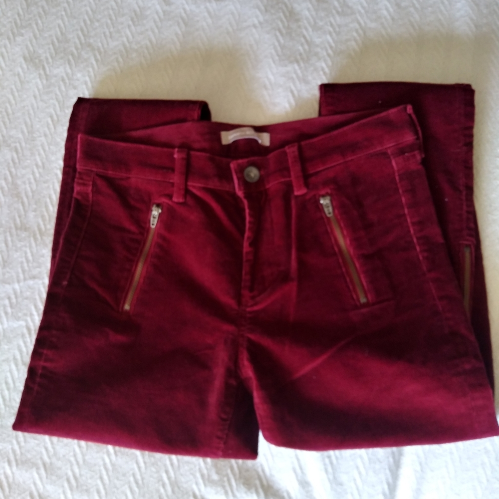 Sale! NWT Banana Republic Cords Zipper Pocket Corduroy Skinny Pants